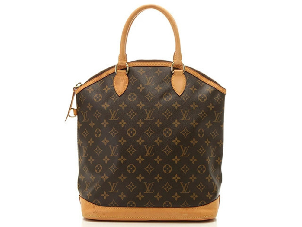 LOUIS VUITTON Lockit Vertical Handbag Monogram Bag